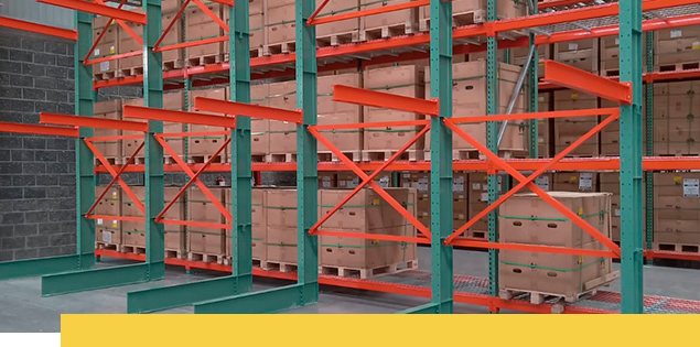 Rack cantilever - Sistema de almacenamiento para cargas largas 2