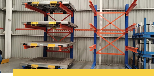 Rack cantilever - Sistema de almacenamiento para cargas largas 3